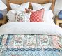 Agnes Floral Embroidered Pillow Cover