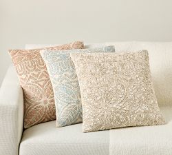 Cove Embroidered Pillow Cover