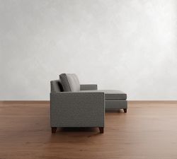 Cameron Square Arm Chaise Sectional (99")