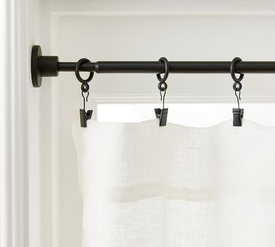 Café Curtain Clip Rings