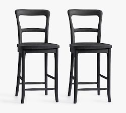 Open Box: Cline Counter Stool (24") - Charcoal