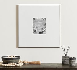 Open Box: Stowe Modern Metal Frame, 25" x 25" (8"x10" Opening) - Black