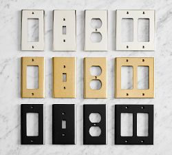 Sansome Single Duplex Cover Plate