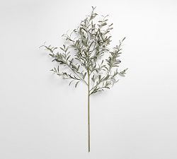 Open Box: Faux Fading Olive Branch (48") - Green