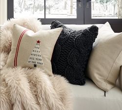 Most Wonderful Time Pillow Cover