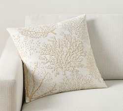 Saltwater Coral Pillow Cover