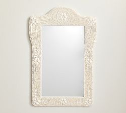 Open Box: Shell Rectangle Mirror, 36" x 53"