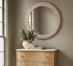 Carved Wood Mirror