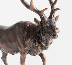 Antique Copper Reindeer