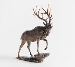 Antique Copper Reindeer