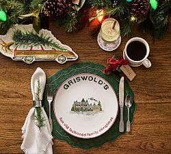 National Lampoon&rsquo;s Christmas Vacation™ Stoneware Dinner Plates - Set of 4