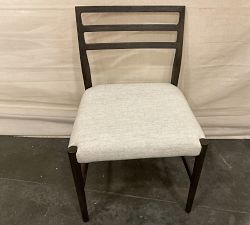 Open Box: Quincy Basketweave Dining Chair - Essence Natural, Black