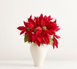 Faux Mini Poinsettia Bundle