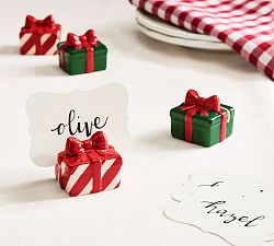 Present Place Card Holders - Mixed Set of 4