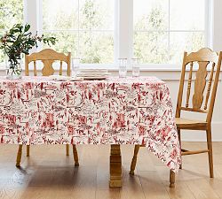 Woodland Stag Cotton Tablecloth
