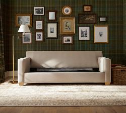Buchanan Modern Square Arm Sleeper Sofa (54"&ndash;84")