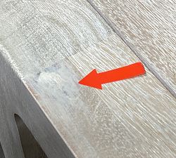 Open Box: Aptos Square Side Table (22") - Sandwash