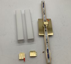 Open Box: Holten Double Sconce (27") - Brushed Brass