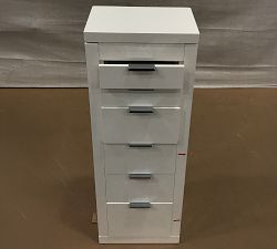 Open Box: Stella Floor-Standing Jewelry Storage - Dutch White