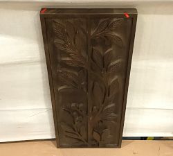 Open Box: Wood Carved Wall Art, Square (34"SQ)