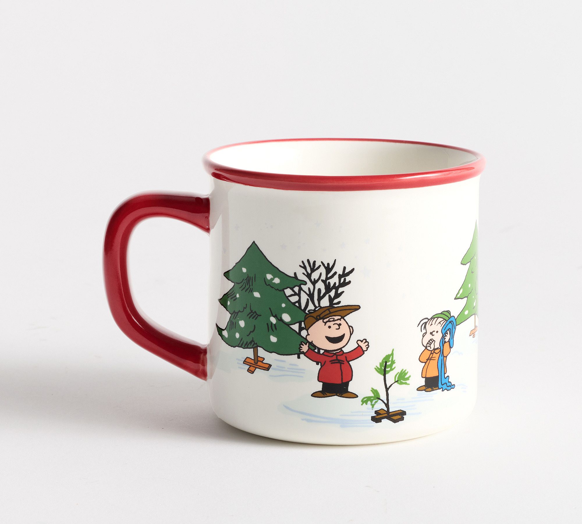 Peanuts™ Charlie Brown Christmas Stoneware Mugs - Set of 4