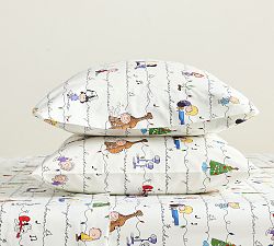 Charlie Brown™ Christmas Dancing Cursive Pillowcases - Set of 2