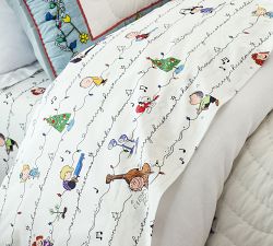 Charlie Brown™ Christmas Dancing Cursive Sheet Set