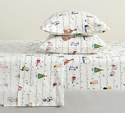 Charlie Brown™ Christmas Dancing Cursive Sheet Set