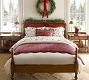 Norman Rockwell Ribbons &amp; Holly Sheet Set