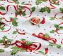 Norman Rockwell Ribbons &amp; Holly Sheet Set
