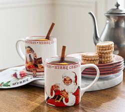 Norman Rockwell Stoneware Mug