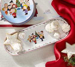 Peanuts™ Charlie Brown Christmas Stoneware Cookie Platter