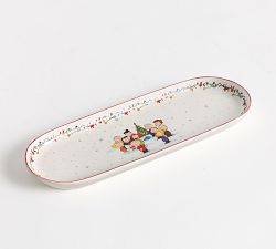 Peanuts™ Charlie Brown Christmas Stoneware Cookie Platter