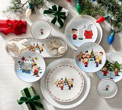 Peanuts™ Charlie Brown Christmas Stoneware Cookie Platter