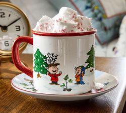 Peanuts™ Charlie Brown Christmas Stoneware Mugs - Set of 4