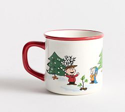 Peanuts™ Charlie Brown Christmas Stoneware Mugs - Set of 4