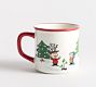 Peanuts™ Charlie Brown Christmas Stoneware Mugs - Set of 4