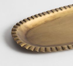 Oval Beaded Tray