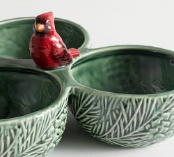 Enchanted Forest Figural Multi-Condiment Server