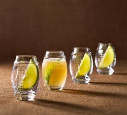 Football Shot Glasses - Set of 4