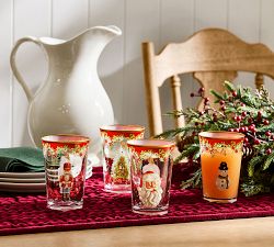 Nostalgic Christmas Icon Tumblers - Mixed Set of 4