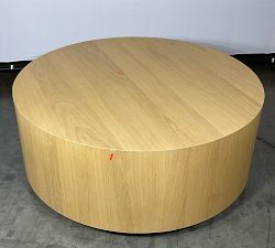 Open Box: Larisa Round Coffee Table (42") - Natural