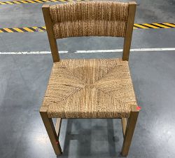 Open Box: Malibu Woven Dining Chair - Honey