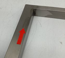 Open Box: Slim Freestanding Towel Rack - Brushed Stainless Steel