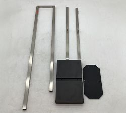Open Box: Slim Freestanding Towel Rack - Brushed Stainless Steel