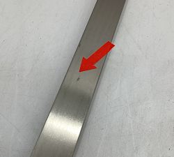 Open Box: Slim Freestanding Towel Rack - Brushed Stainless Steel