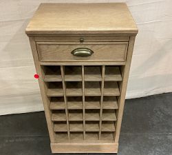 Open Box: Modular Bar Wine Grid Base (18") - Seadrift, Antique Bronze
