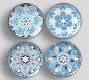 Hanukkah Medallion Stoneware Salad Plates - Set of 4