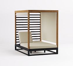 Malibu Metal &amp; Teak Daybed Replacement Cushion