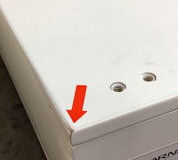 Open Box: Aubrey Bridge (72"W x 17"H) - Dutch White